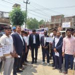 बिधुतिय सुरक्षा दिवसको अवसरमा मौलापुरमा प्रभातफेरी, जनचेतना अभिवृद्धिमा जोड